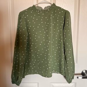 Long Sleeve Heart Blouse